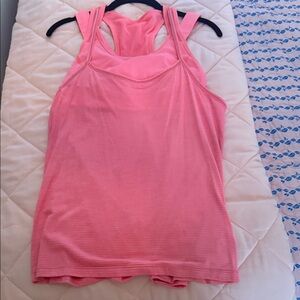 Lululemon Athletica Pink Tank Top